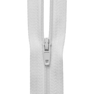 Nylon Zip (By the 1/2 Metre) - White
