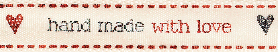 Ribbon: Hand Made with Love