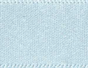 Double-Faced Satin Ribbon: Sky