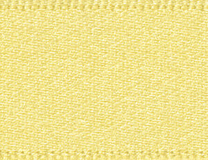 Double-Faced Satin Ribbon: Lemon