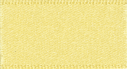 Double-Faced Satin Ribbon: Lemon