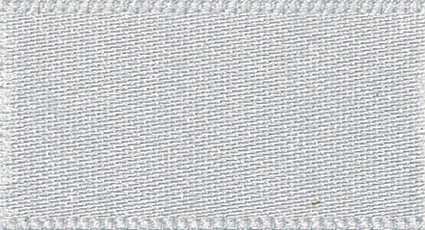Double-Faced Satin Ribbon: Silver Grey