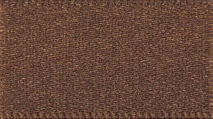 Double-Faced Satin Ribbon: Dark Brown