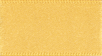 Double-Faced Satin Ribbon: Gold