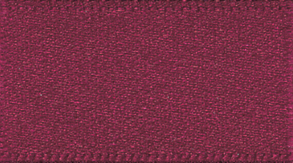 Double-Faced Satin Ribbon: Burgundy