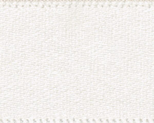 Double-Faced Satin Ribbon: Bridal White