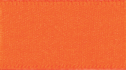 Double-Faced Satin Ribbon: Orange Delight