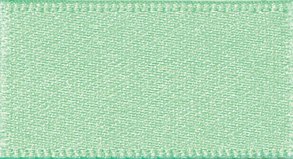 Double-Faced Satin Ribbon: Mint