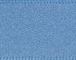 Double-Faced Satin Ribbon: Dusky Blue