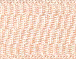 Double-Faced Satin Ribbon: Peach