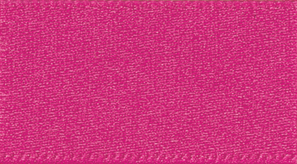 Double-Faced Satin Ribbon: Fuchsia