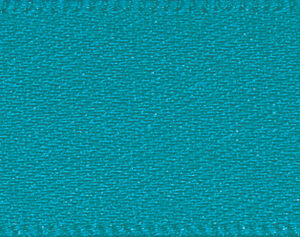 Double-Faced Satin Ribbon: Malibu Blue