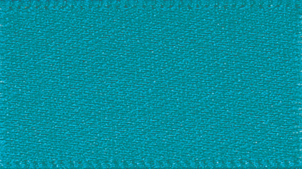 Double-Faced Satin Ribbon: Malibu Blue