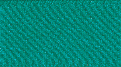 Double-Faced Satin Ribbon: Jade