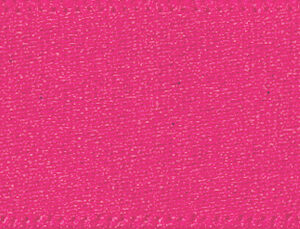 Double-Faced Satin Ribbon: Shocking Pink