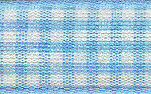Ribbon: Gingham: Sky