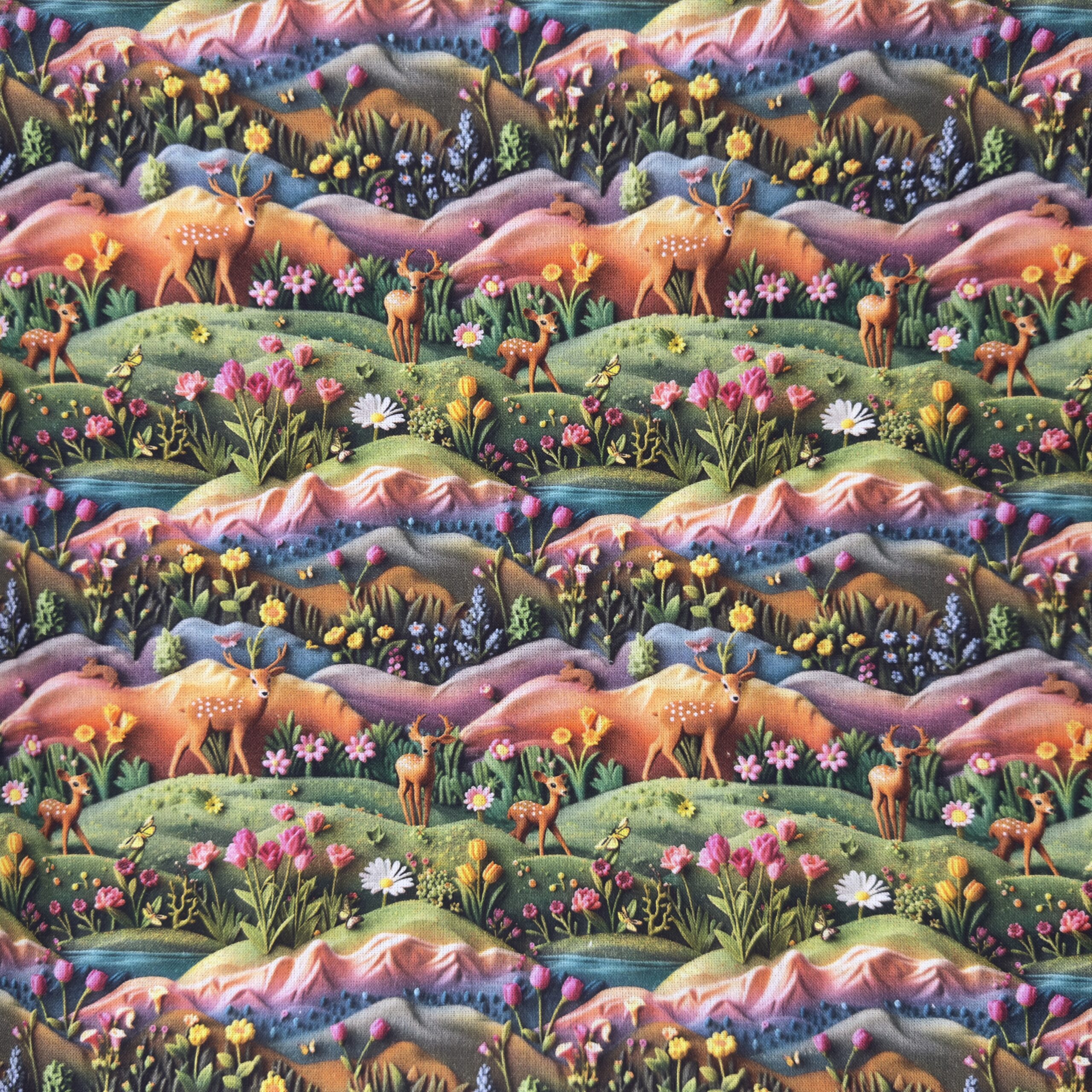 Wild Deer 100% Cotton