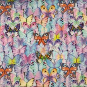 Watercolour Butterfly Cotton